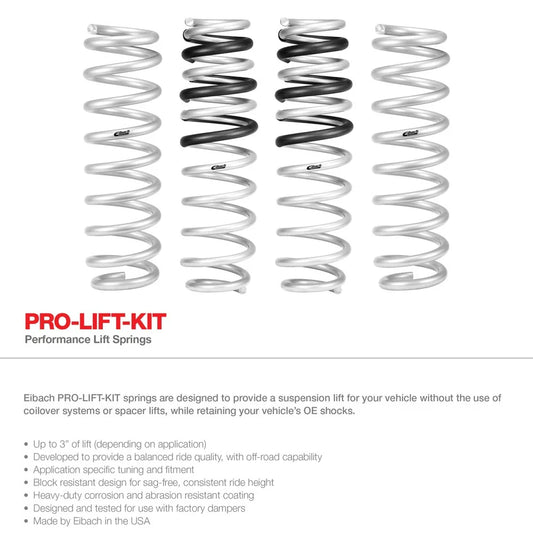 Eibach Pro-Truck Lift Kit for 2010+ Toyota 4Runner - Rear (Must Be Used w/ Pro-Truck Rear Shocks)