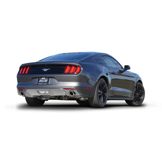 Borla Cat Back 15-17 Ford Mustang 3.7L V6 MT/AT 2.25in Pipe 4in Single Round Rolled Tips