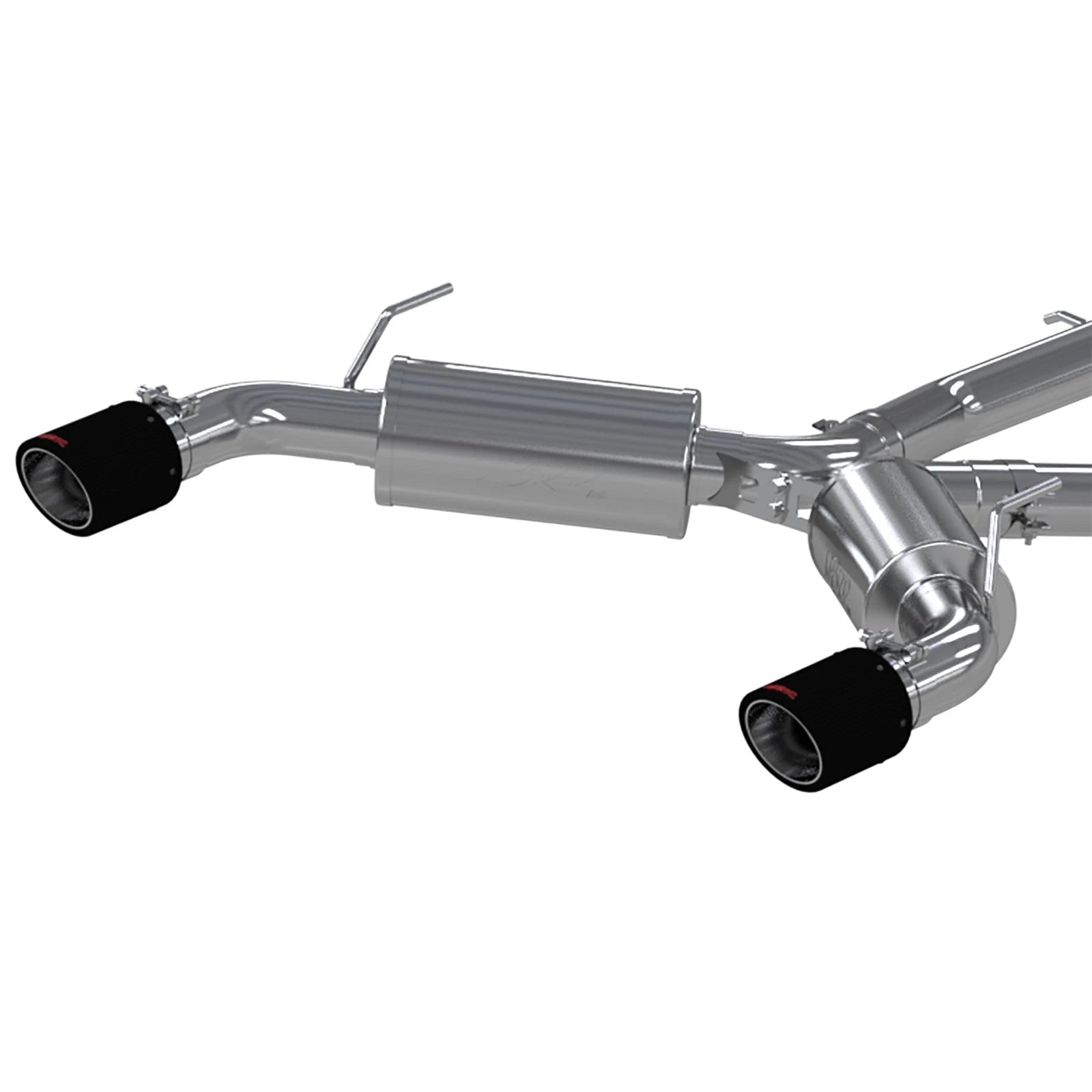 MBRP 16-19 Infiniti Q50 3.0L FWD/AWD 3in Cat Back w/ 4.5in OD Carbon Fiber Tips - T304