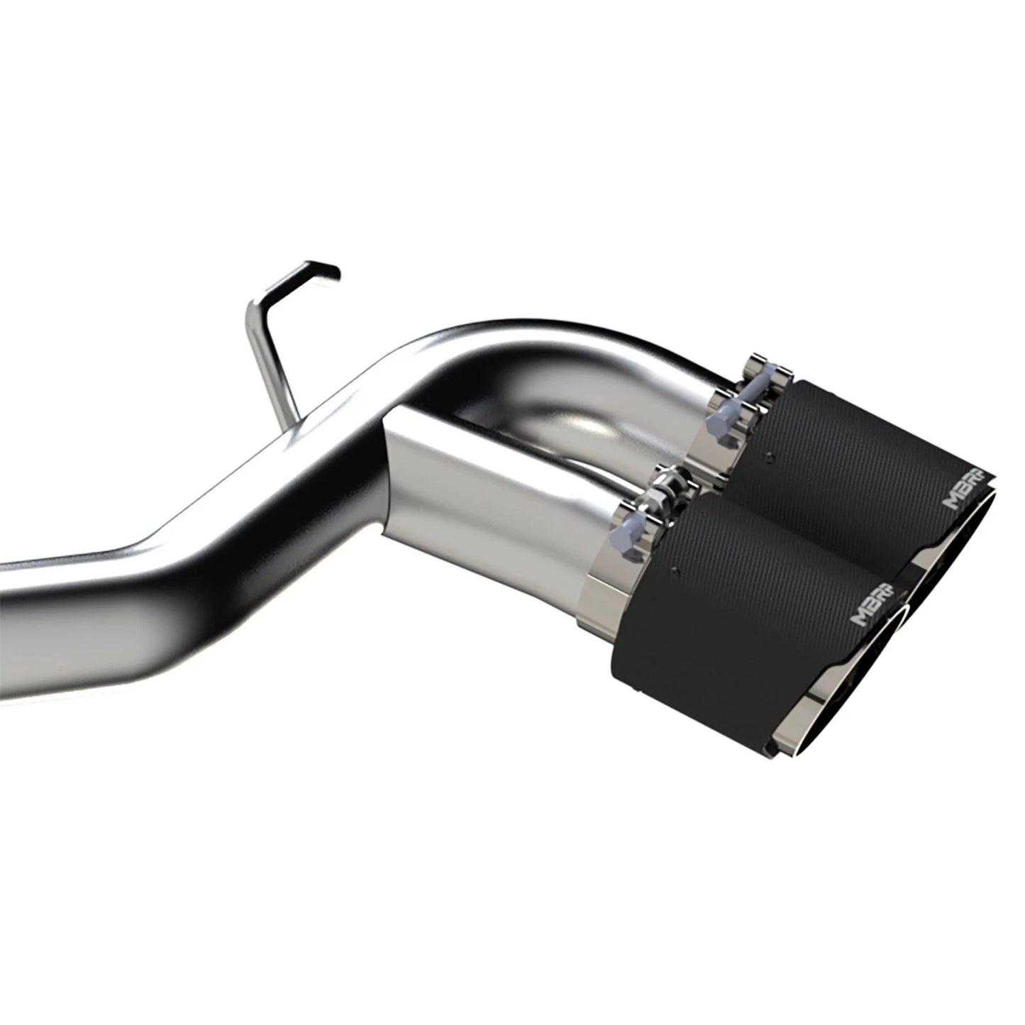 MBRP 2022 Volkswagen Golf R MK8 3in Cat-Back Quad Rear w/ Carbon Fiber Tips Valve Delete Exhaust