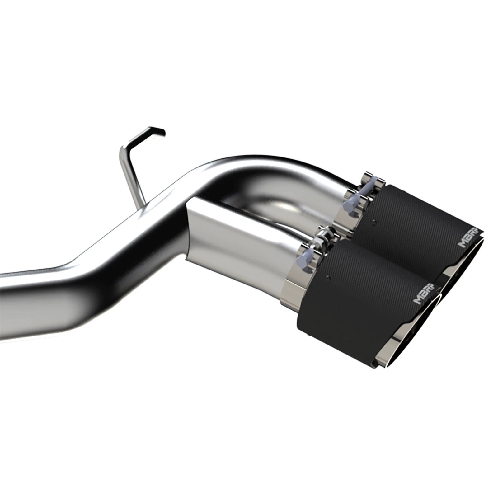 MBRP 2022 Volkswagen Golf R MK8 3in Cat-Back Quad Rear w/ Carbon Fiber Tips Valve Delete Exhaust