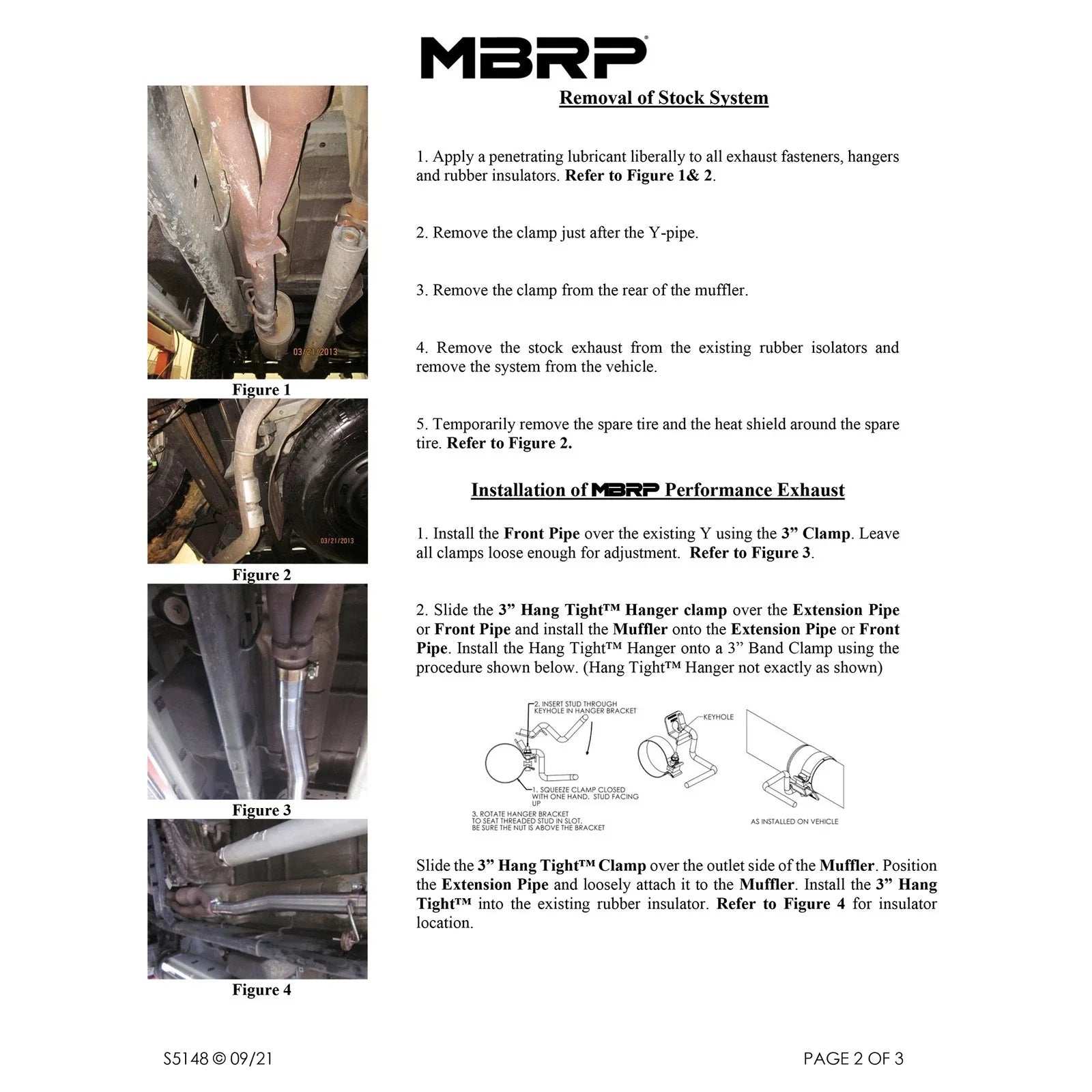 MBRP 06-08 Ram Hemi 1500 Mega Cab 5.7L / 03-13 Ram Hemi 2500/3500 5.7L T409 3in Cat Back Single Side