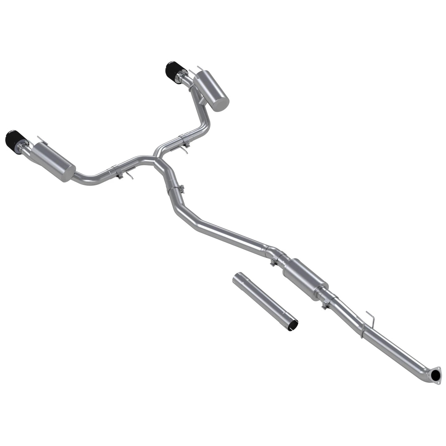 MBRP 22-24 Honda Civic SI 1.5L T304 SS 3in Cat-Back Exhaust 2.5in Dual Split Rear w/ CF Tips
