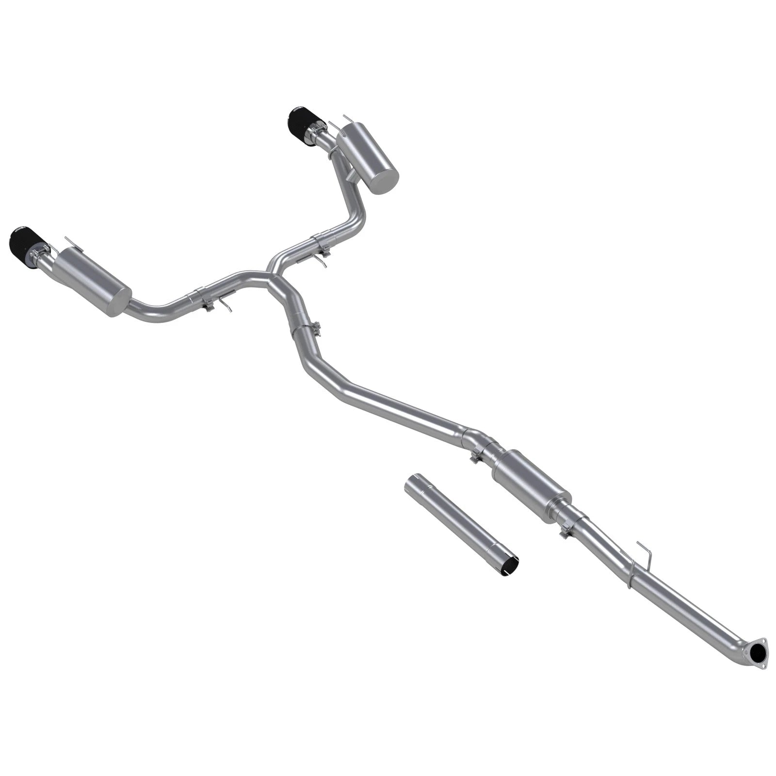 MBRP 22-24 Honda Civic SI 1.5L T304 SS 3in Cat-Back Exhaust 2.5in Dual Split Rear w/ CF Tips