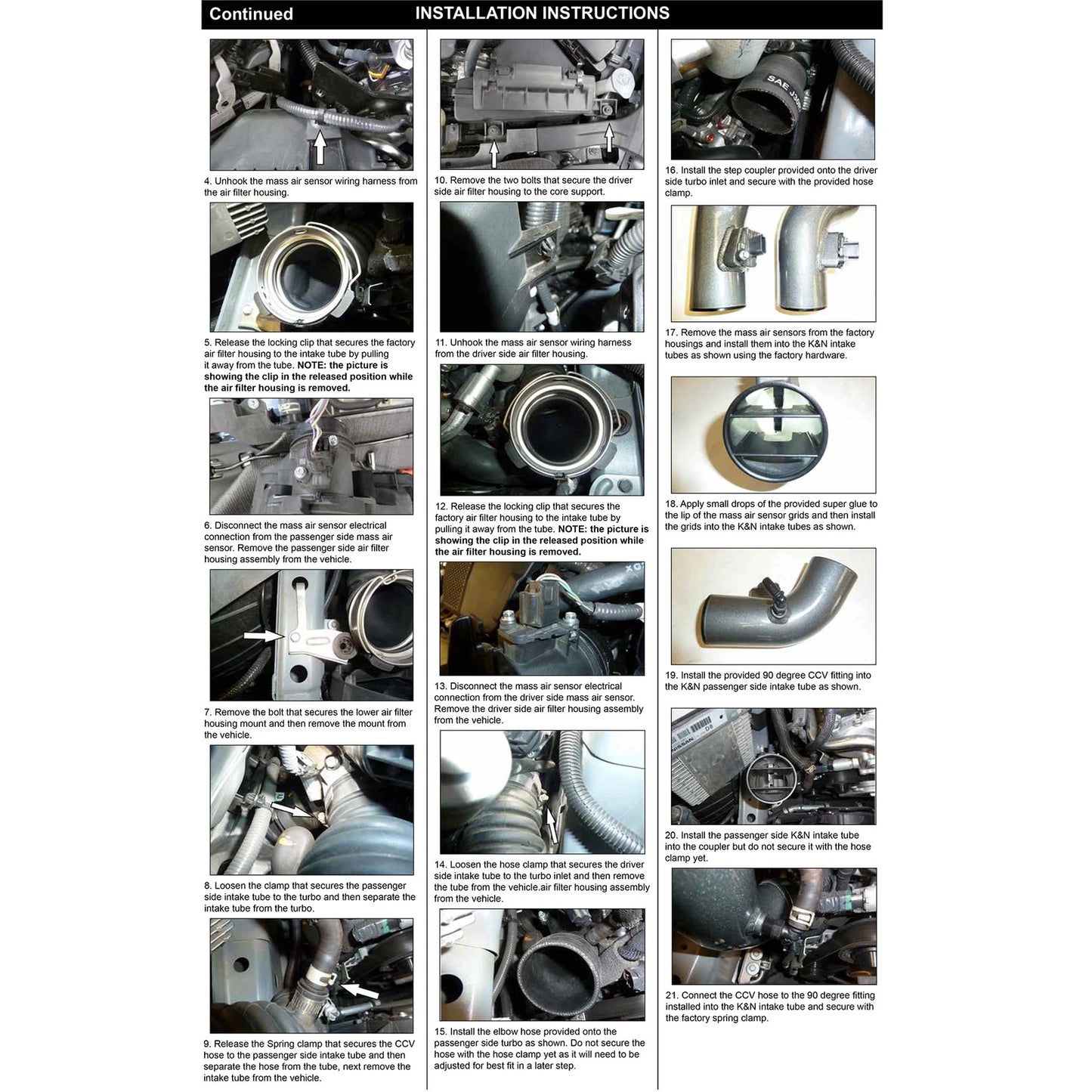 K&N 2023+ Nissan Z 3.0L V6 69 Series Typhoon Cold Air Intakes