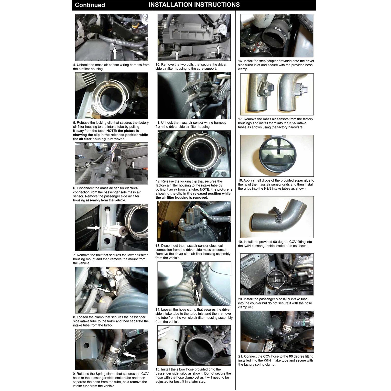 K&N 2023+ Nissan Z 3.0L V6 69 Series Typhoon Cold Air Intakes