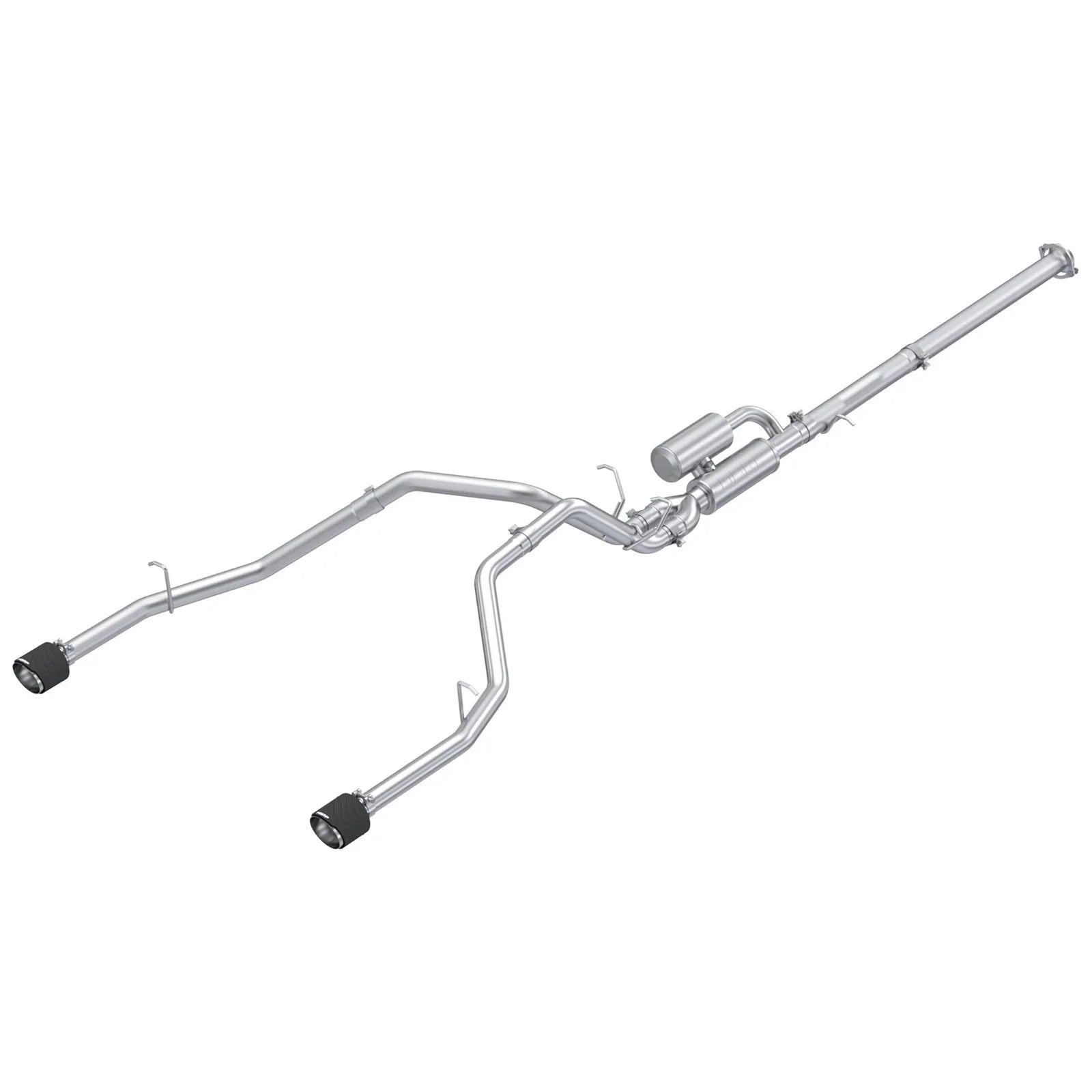 MBRP 2025+ RAM 1500 3.0L Pro Series 3.0in Cat-Back Dual Rear Exit Exhaust - CF Tips