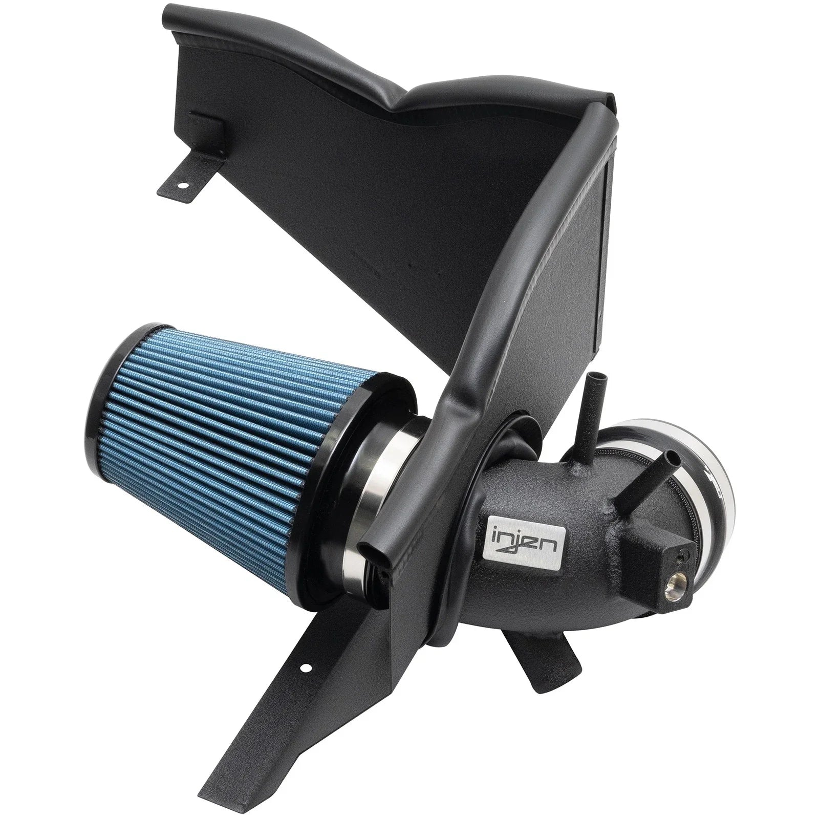 Injen 22-23 Kia Stinger 2.5L Turbo L4 Wrinkle Black Short Ram Tuned Intake System