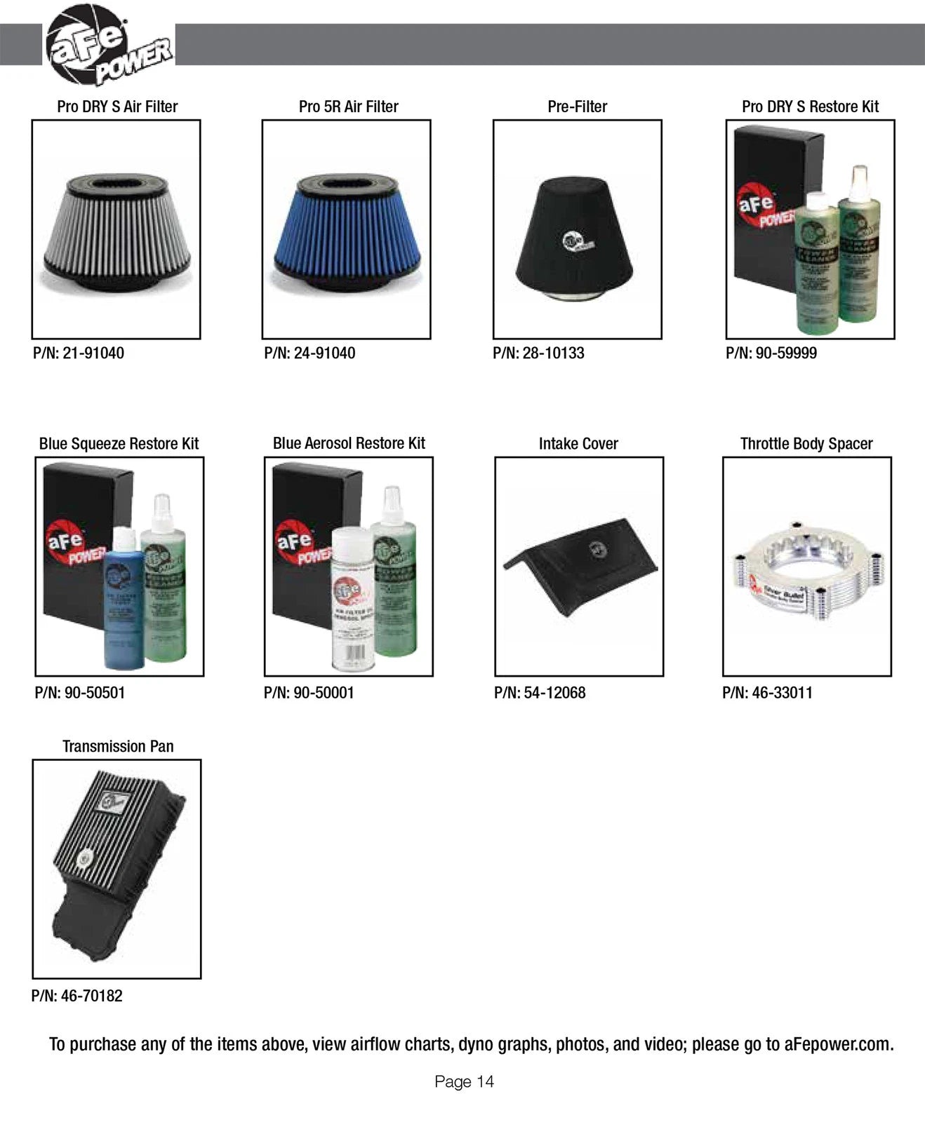 aFe MagnumFORCE Intakes Stage-2 P5R AIS P5R; Ford F-250/350 11-12 V8-6.2L (blk)