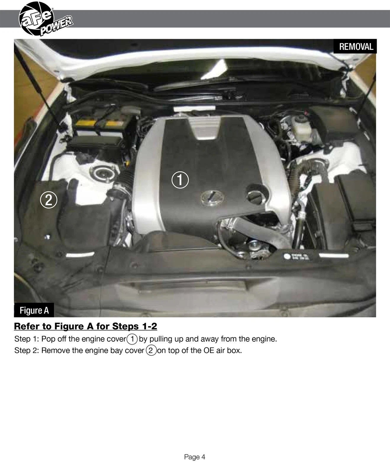 aFe Takeda Stage-2 Pro 5R Cold Air Intake System 15-17 Lexus RC 350 3.5L