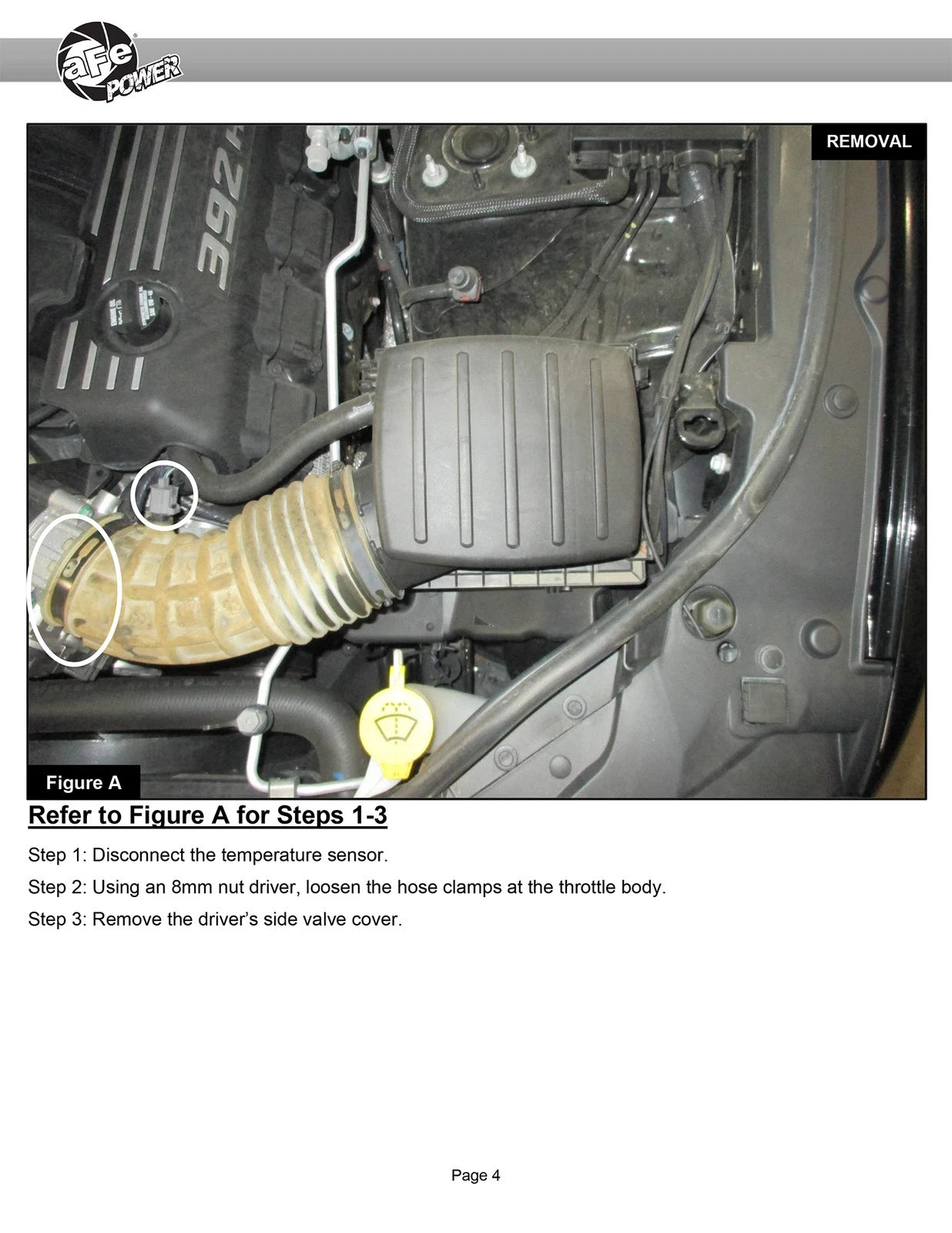 aFe 12-21 Jeep Grand Cherokee 6.4L Track Series Carbon Fiber Cold Air Intake System w/Pro 5R Filter