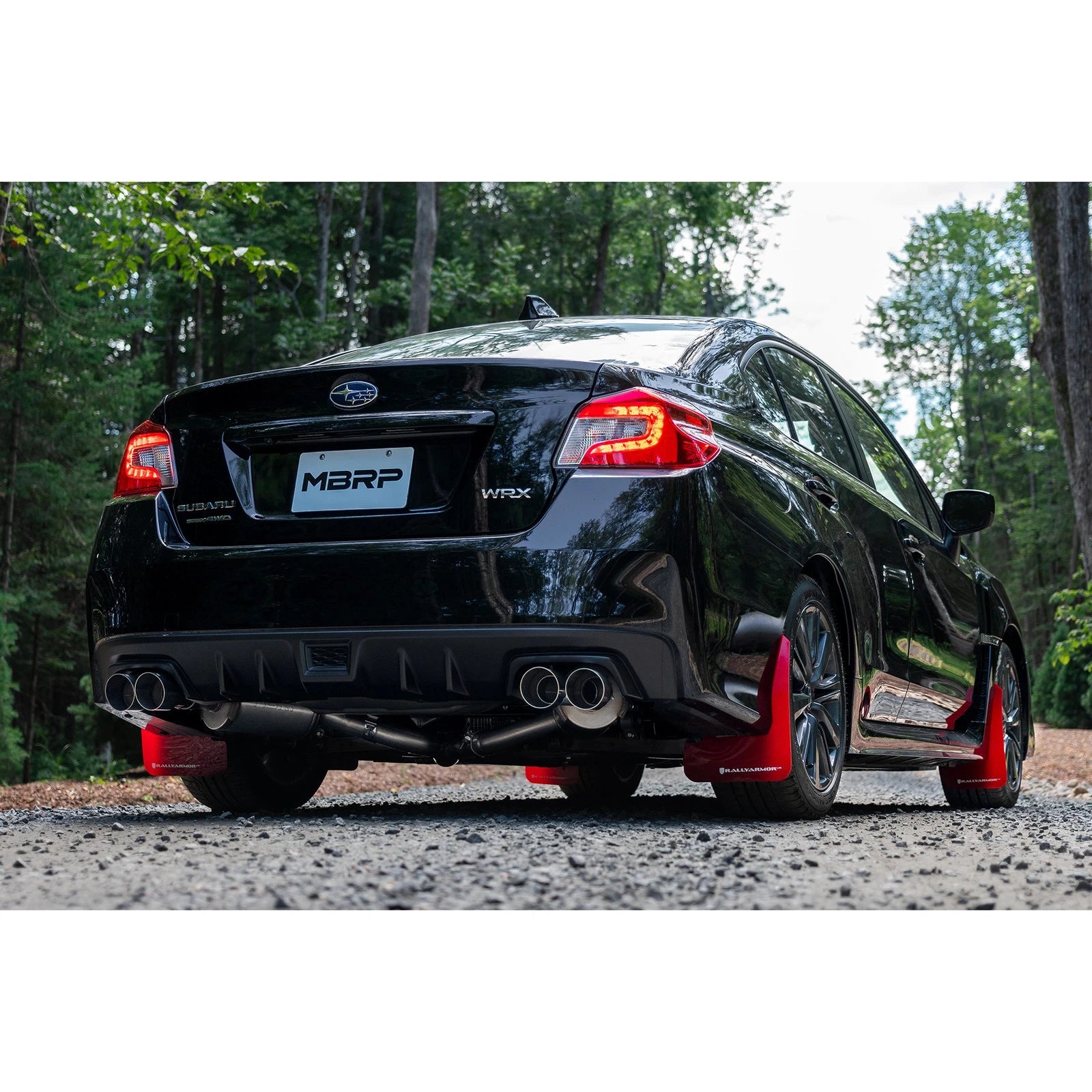 MBRP 15-19 Subaru WRX 2.0L/STI 2.5L 3in Dual Split Rear Exit w/ 3.5in Tips - T304 (Street Version)