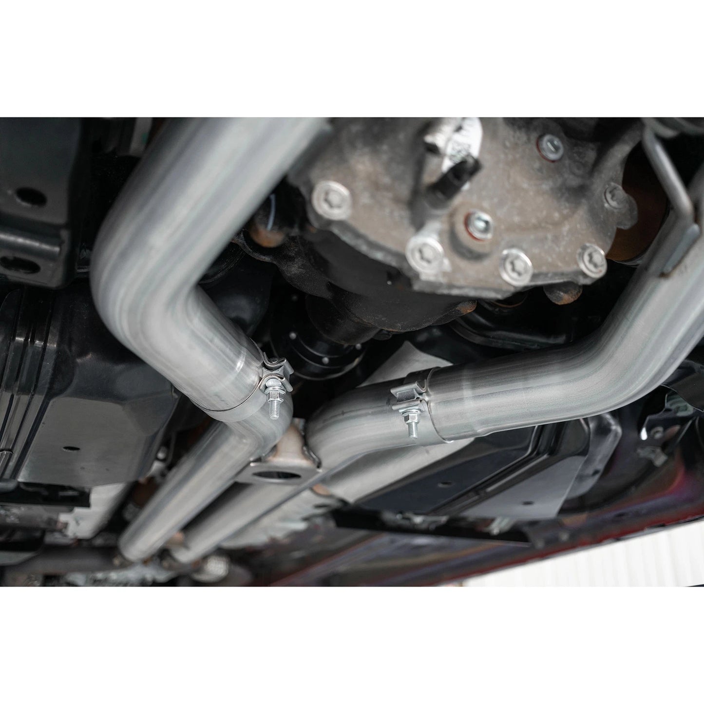 MBRP 18-19 Ford Mustang GT 5.0 3in Dual Split Rear AL Cat Back w/ Quad 4.0in Dual Wall Tips