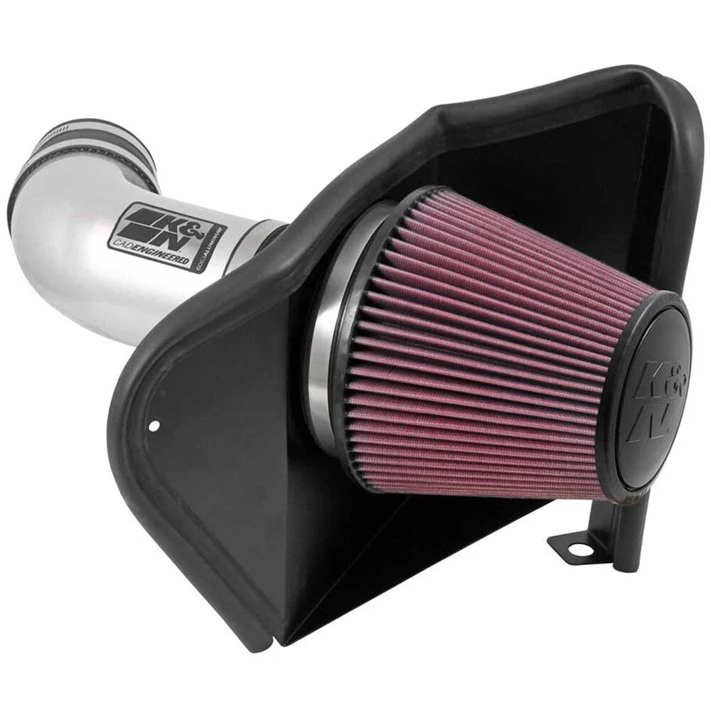 K&N 12-15 Jeep Grand Cherokee SRT 8 6.4L V8 High Flow Performance Intake Kit
