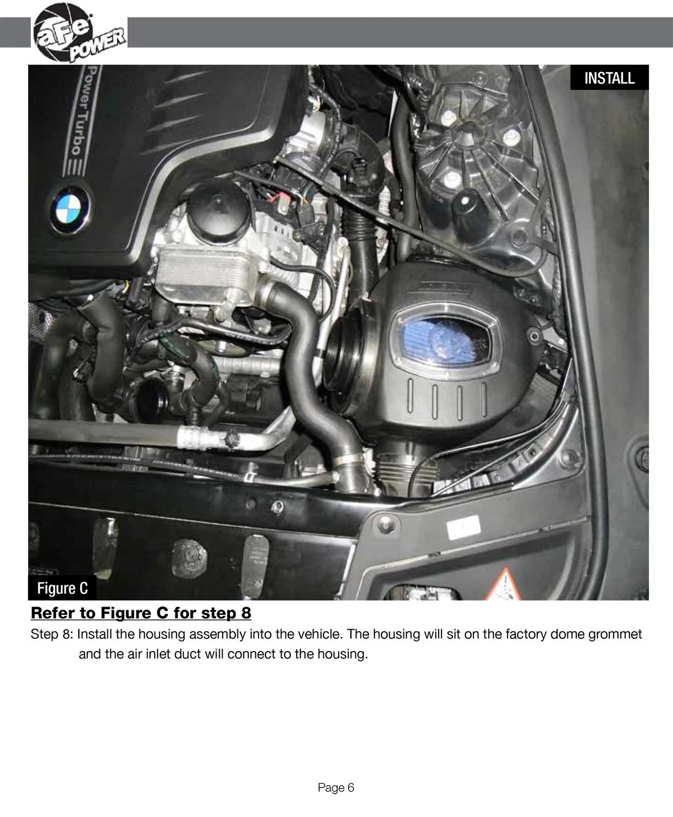 aFe Momentum Pro 5R Intake System BMW 528i/ix (F10) 12-15 L4-2.0L (t) N20