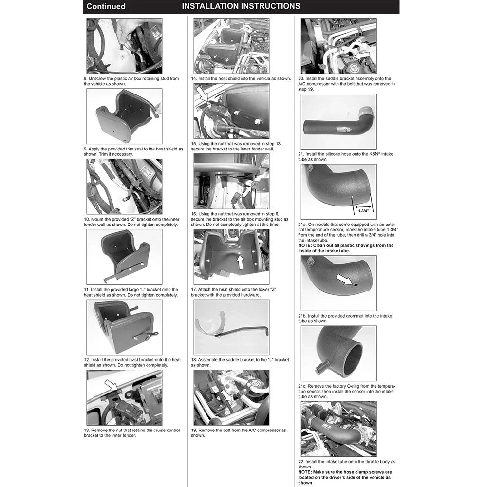 K&N 00-04 Dodge Dakota/Durango V8-4.7L Performance Intake Kit