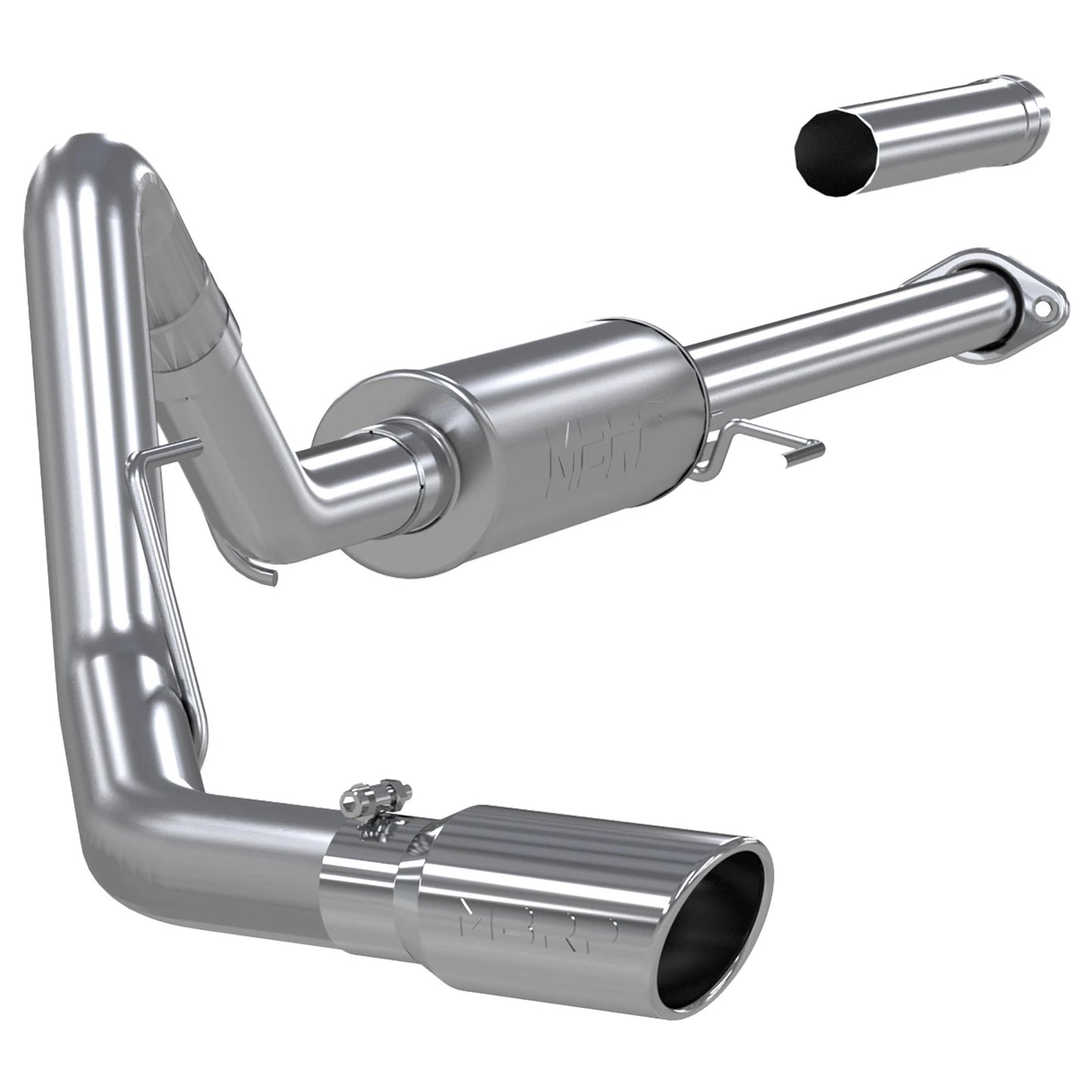 MBRP 2015 Ford F-150 2.7L / 3.5L EcoBoost 3in Cat Back Single Side T409 Exhaust System