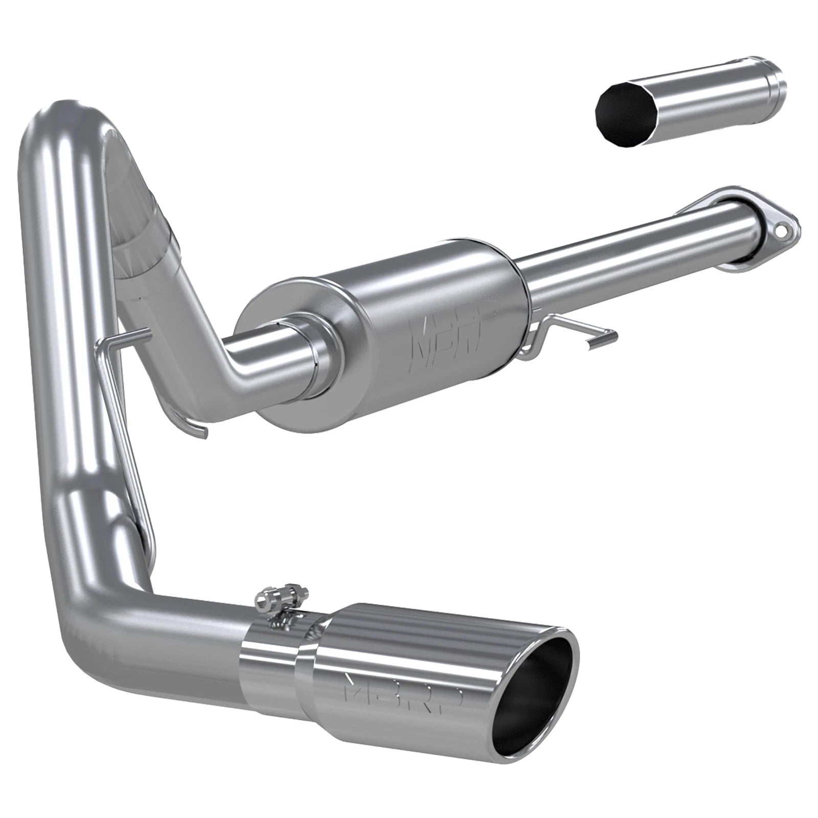 MBRP 2015 Ford F-150 2.7L / 3.5L EcoBoost 3in Cat Back Single Side T409 Exhaust System