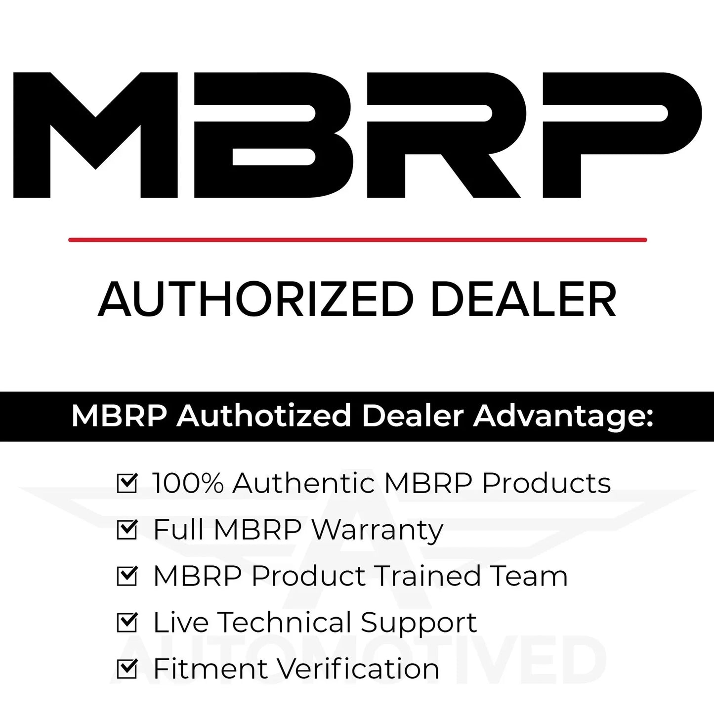 MBRP 2010 Chev Camaro V6 3.6L Dual Cat Back Round Tips  (11 Conv. MUST purchase mbrpAD1710)