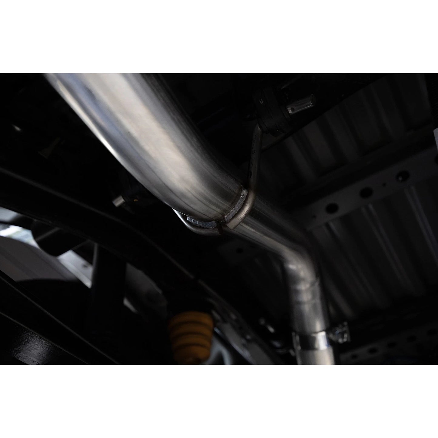 MBRP 2024+ Ford Ranger 2.7L 2.5 into 3in Single Side Exit Cat Back - Aluminum