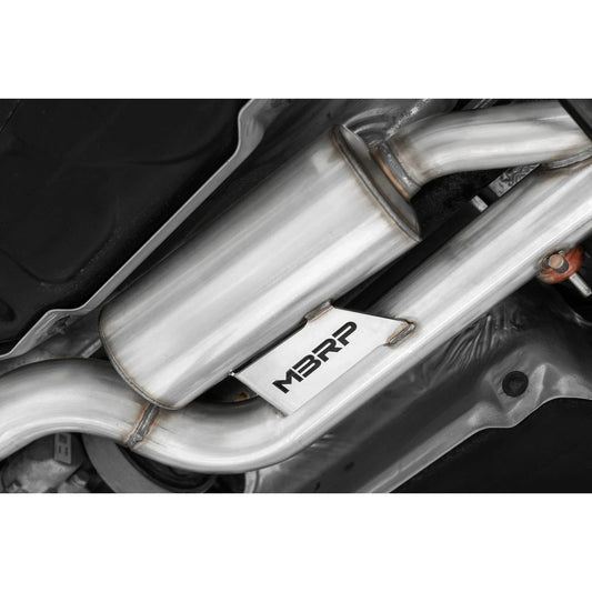 MBRP 15-19 VW Golf R 3 in Cat Back w/ 4 in OD Quad Carbon Fiber Tips - T304