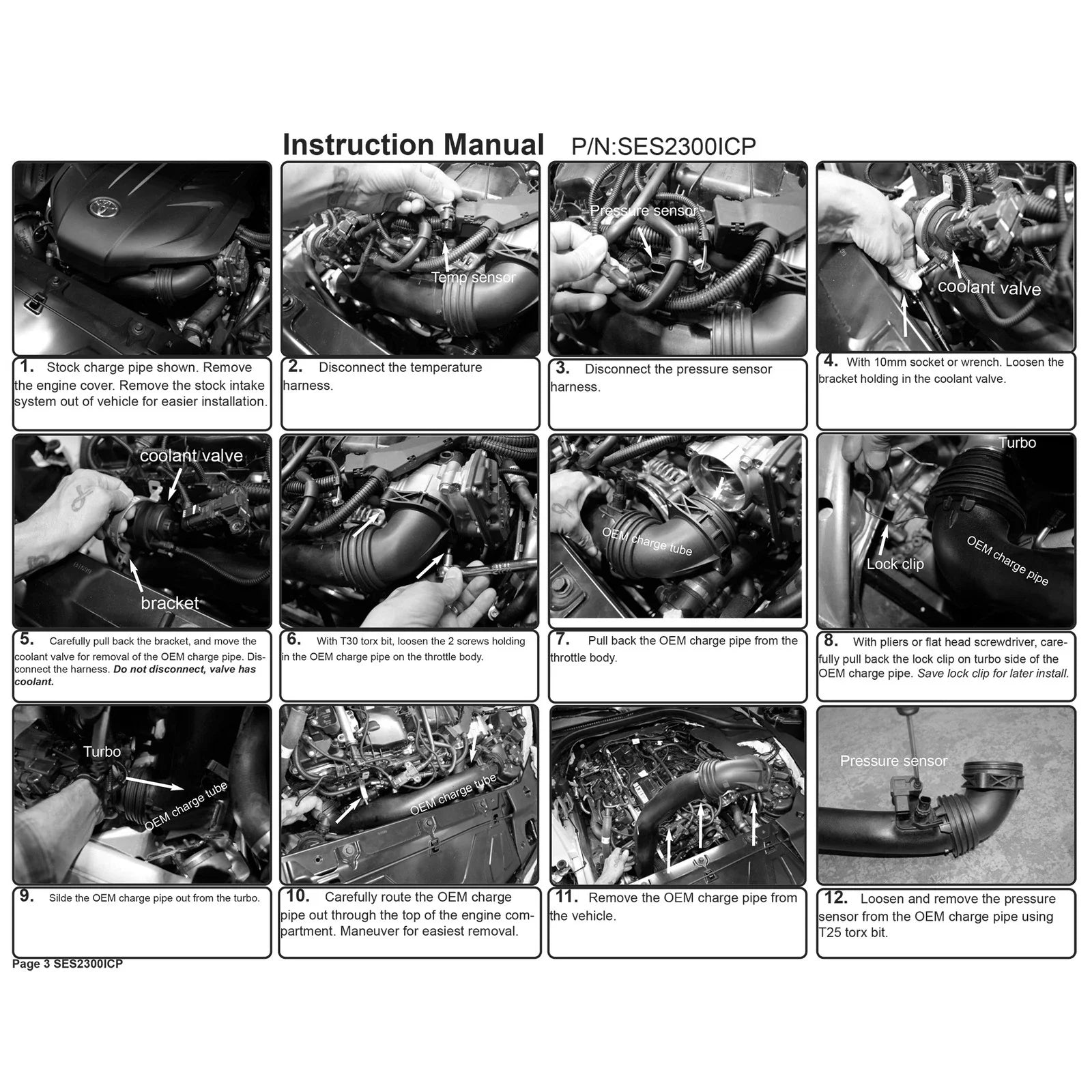 Injen 19-20 BMW Z4 / 2020 Toyota Supra 3.0L Turbo Intake and Charge Pipe Power Package - Wrinkle Blk