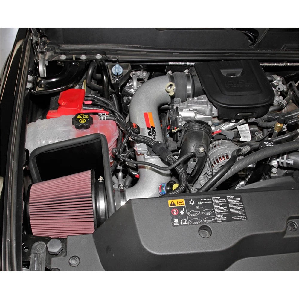 K&N 77 Series Performance Intake Kit for 11-14 Chevrolet Silverado/GMC Sierra 2500/3500 V8 6.6L