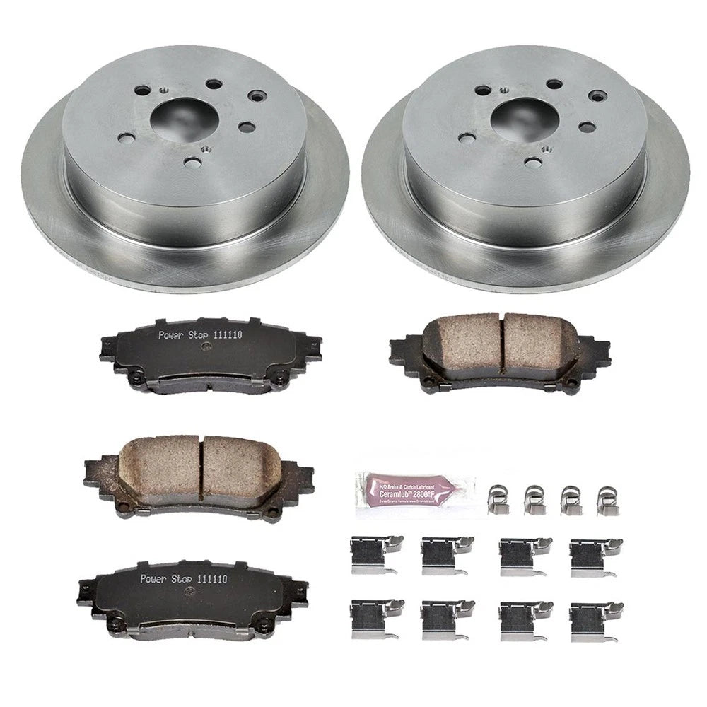 Power Stop 10-15 Lexus RX350 Rear Autospecialty Brake Kit