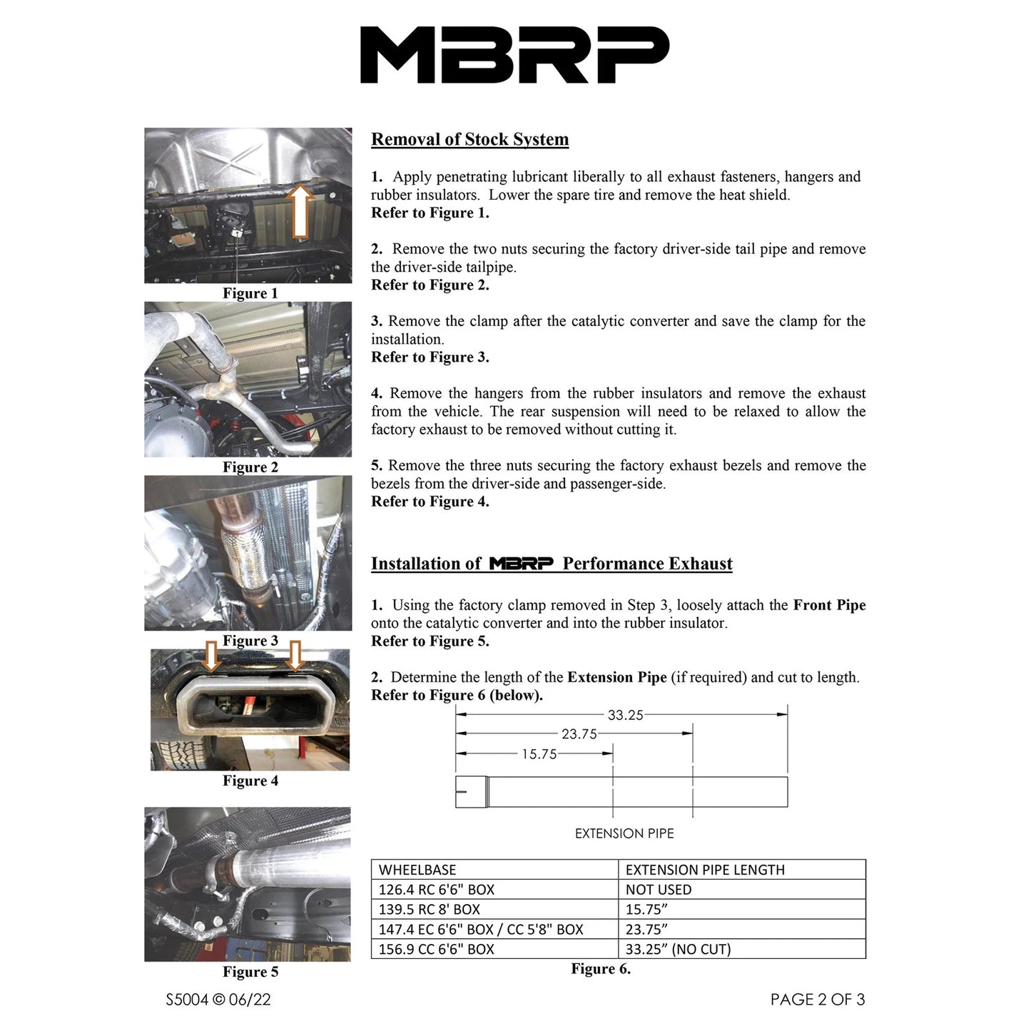 MBRP 19-21 Chevrolet Silverado 1500 5.3L 3in Cat Back w/ 2.5in OD Carbon Fiber Tips - T304