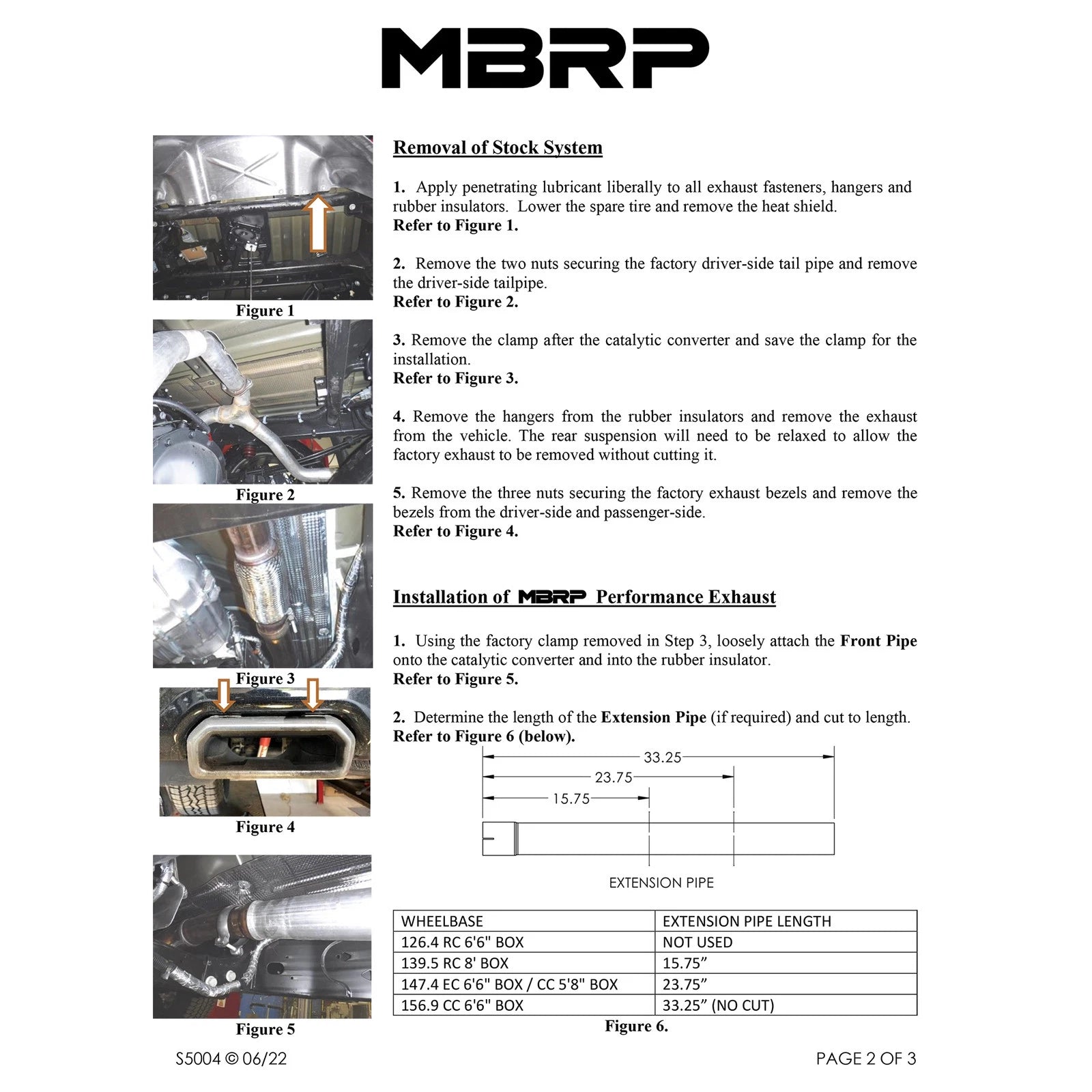MBRP 19-21 Chevrolet Silverado 1500 5.3L 3in Cat Back w/ 2.5in OD Carbon Fiber Tips - T304