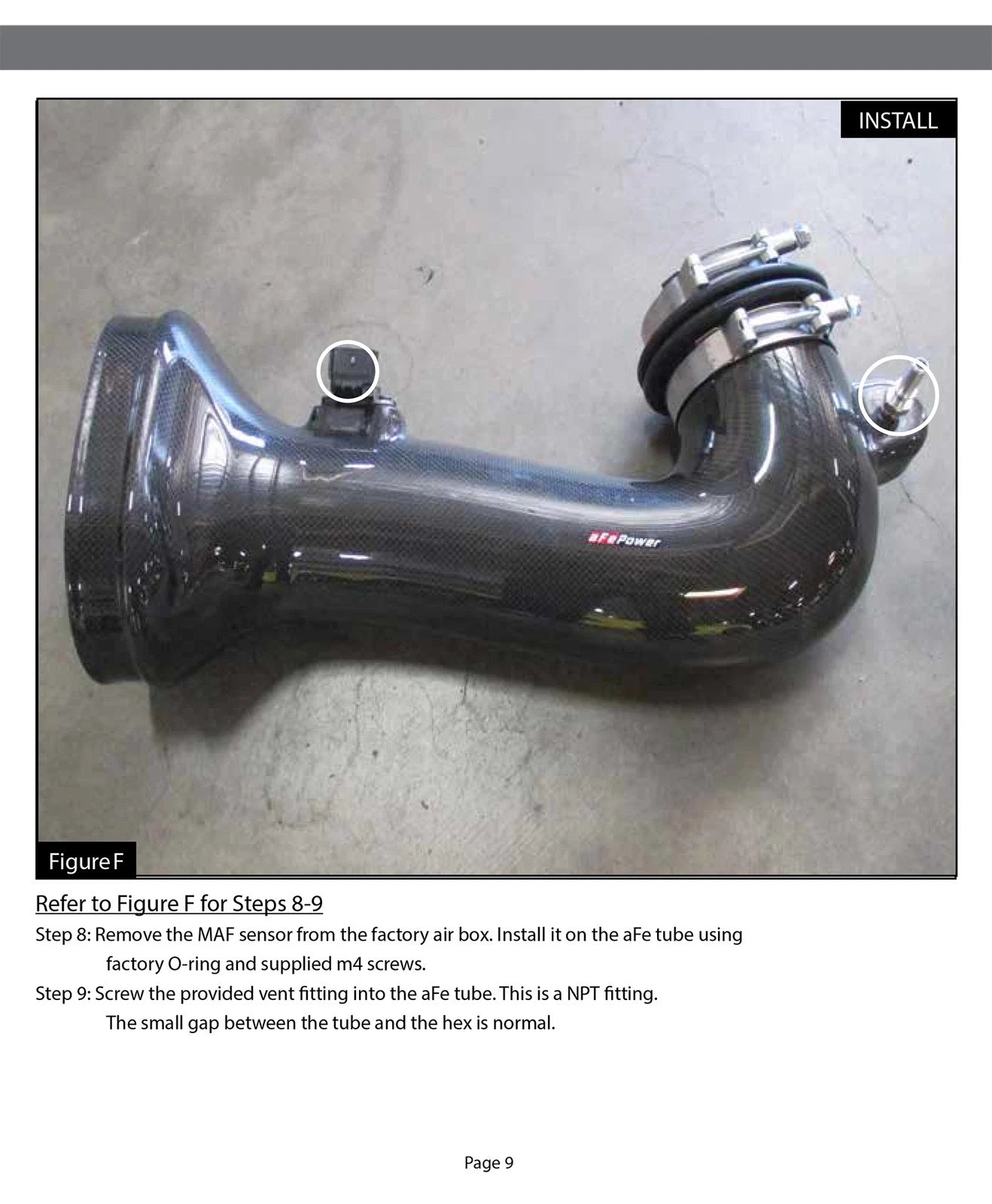 aFe Momentum Carbon Fiber Cold Air Intake System PDS/P5R 15-16 Chevrolet Corvette Z06 V8-6.2L