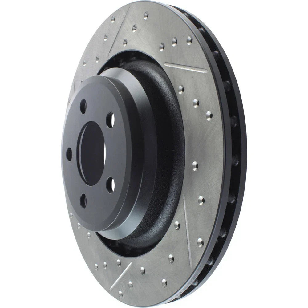 StopTech SportStop 06-09 Chrysler SRT-8 Rear Right Drilled & Slotted Rotor