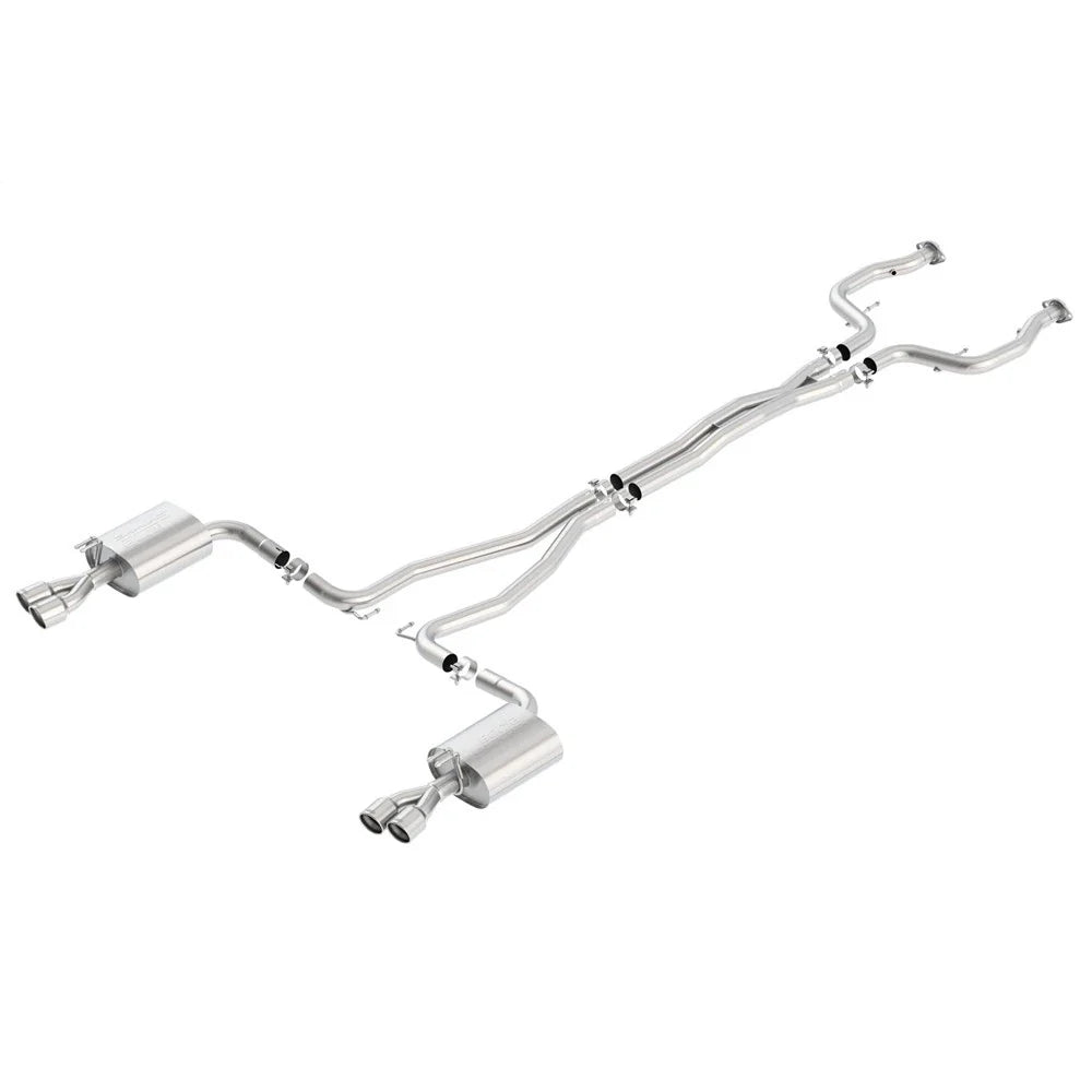 Borla 08-09 Pontiac G8/GT 6.0L 8cyl SS Catback Exhaust w/ X Pipe