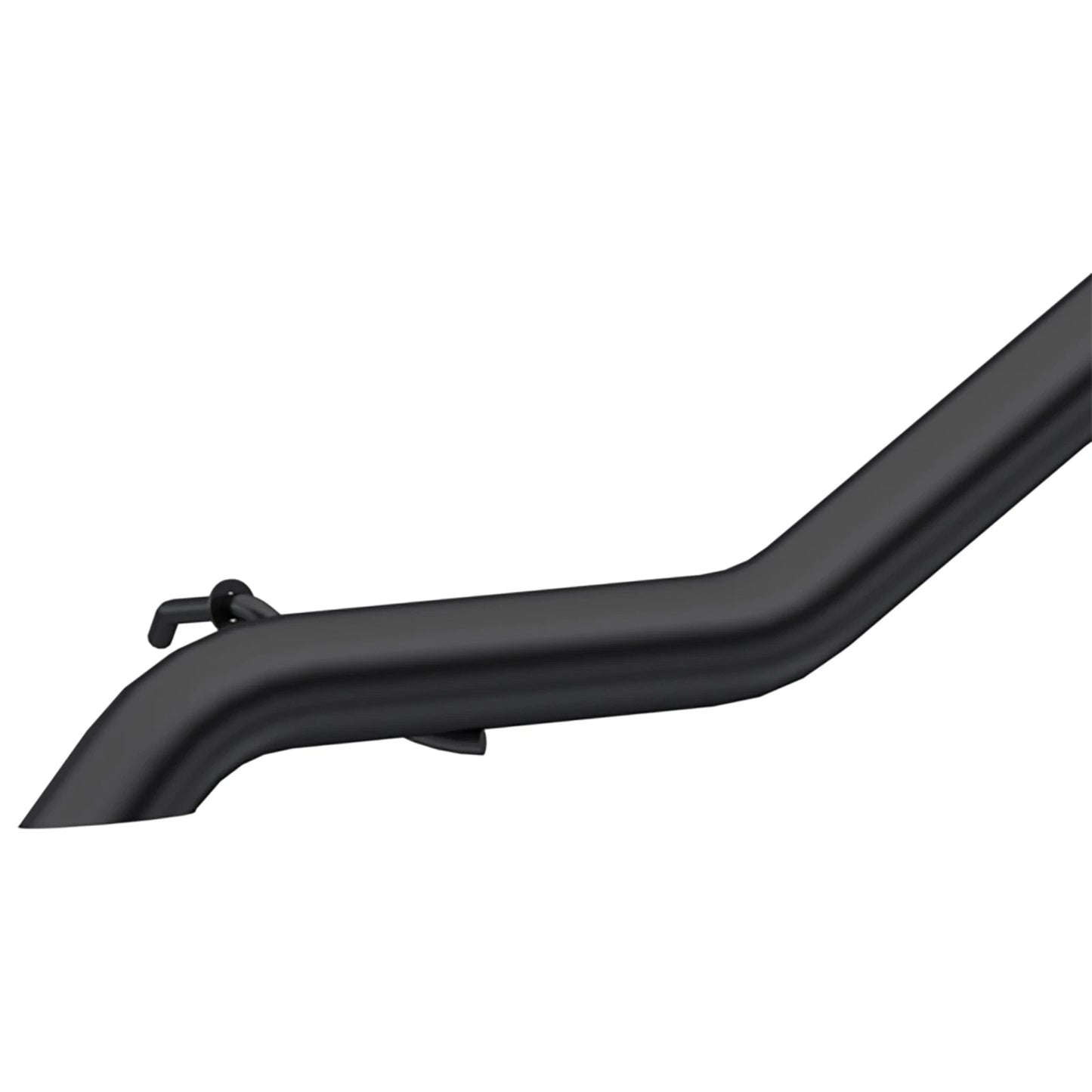 MBRP 12 Jeep Wrangler/Rubicon 3.6L V6 Cat Back Single Rear Exit Off-Road Black Exhaust