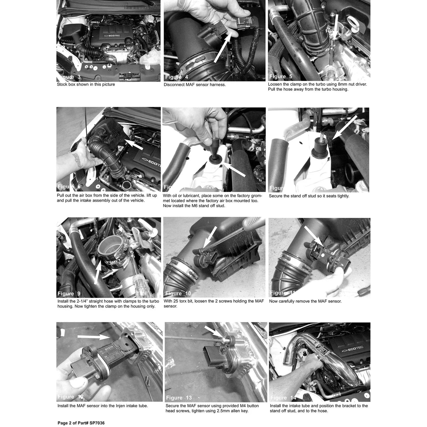 Injen 12-20 Chevrolet Sonic 1.4L Turbo 4cyl Black Short Ram Cold Air Intake w/ MR Technology