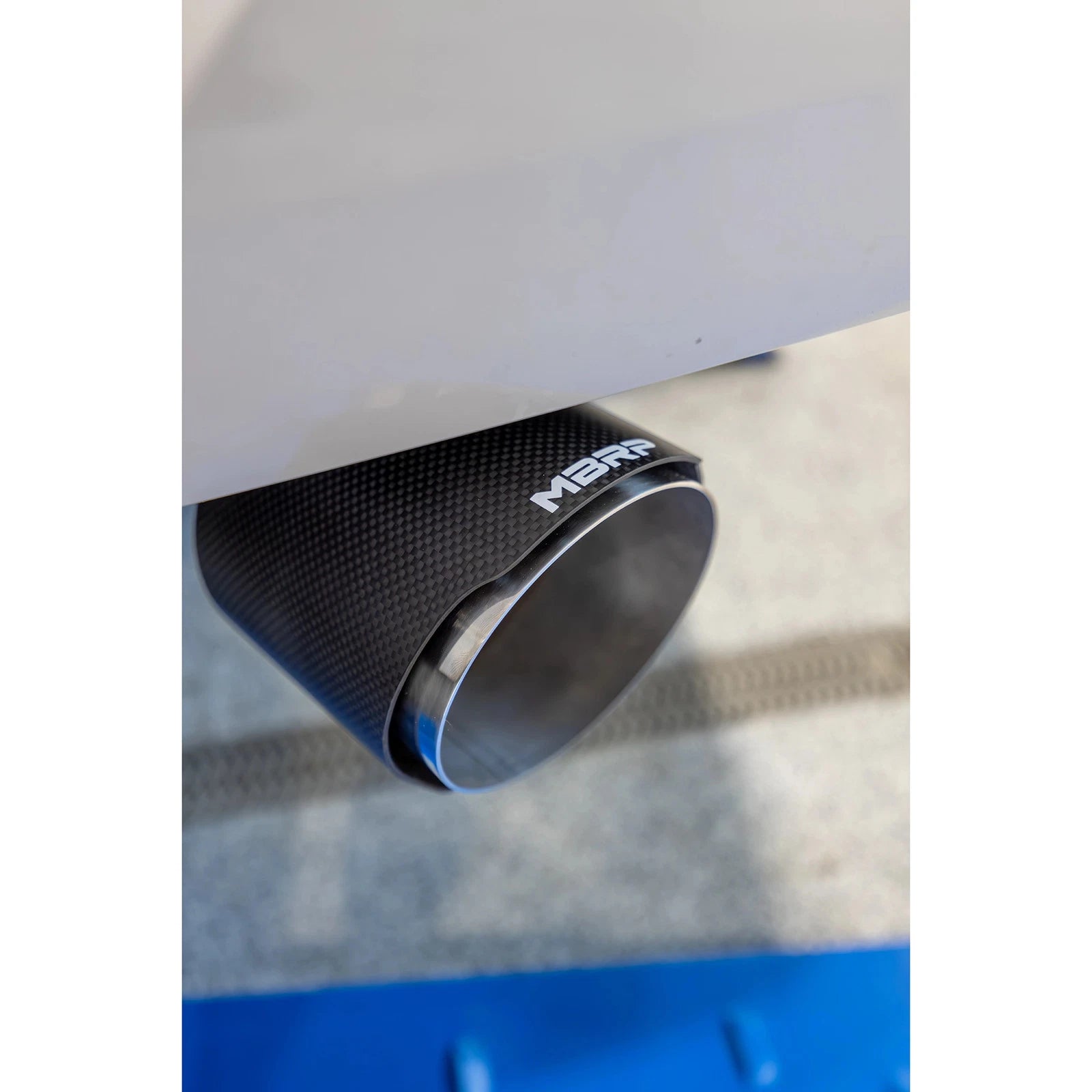 MBRP 2024 Toyota Tacoma T304 Stainless Steel 3in Cat-Back Single Side Exit with Carbon Fiber Tip