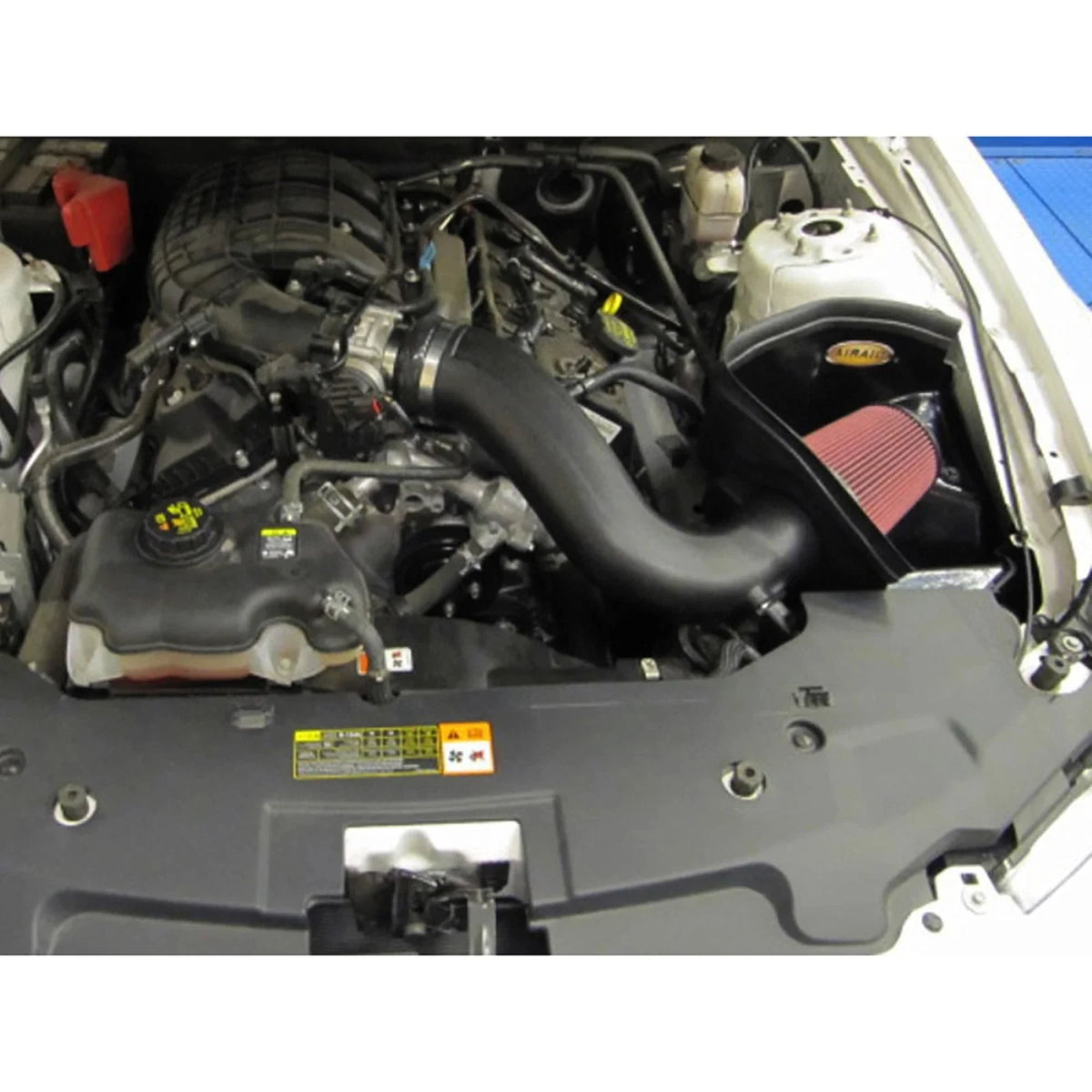 Airaid 11-14 Ford Mustang 3.7L V6 MXP Intake System w/ Tube (Dry / Red Media)