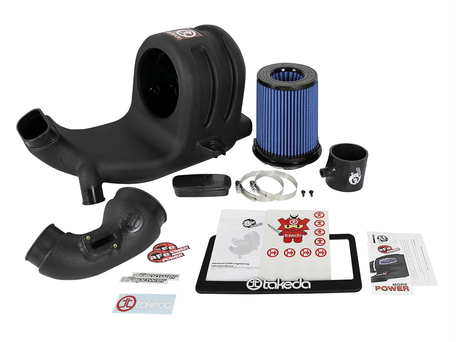 aFe Takeda Momentum Pro 5R Cold Air Intake System 15-18 Honda Fit I4-1.5L