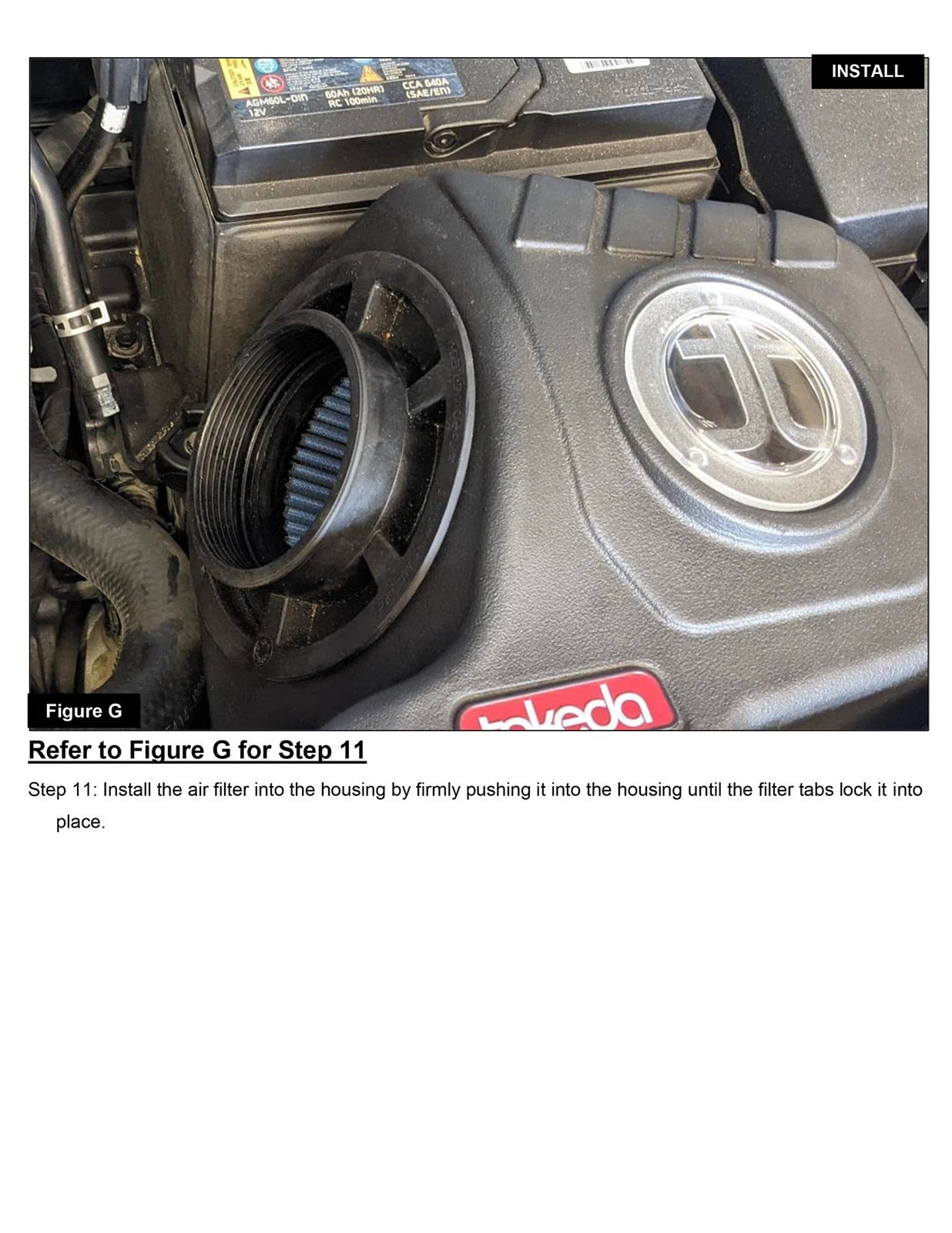 aFe 18-21 Hyundai Kona L4 2.0L Takeda Momentum Cold Air Intake System w/ Pro 5R Media
