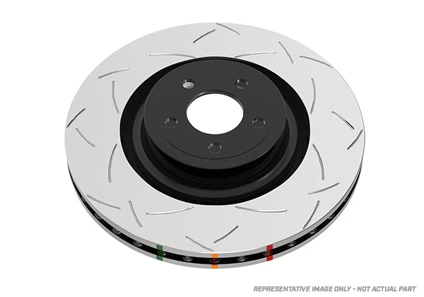 DBA 2013-2014 Chevrolet Corvette C7 - Base / Z51 Rear T3 4000 Series Uni-Directional Slotted Rotor