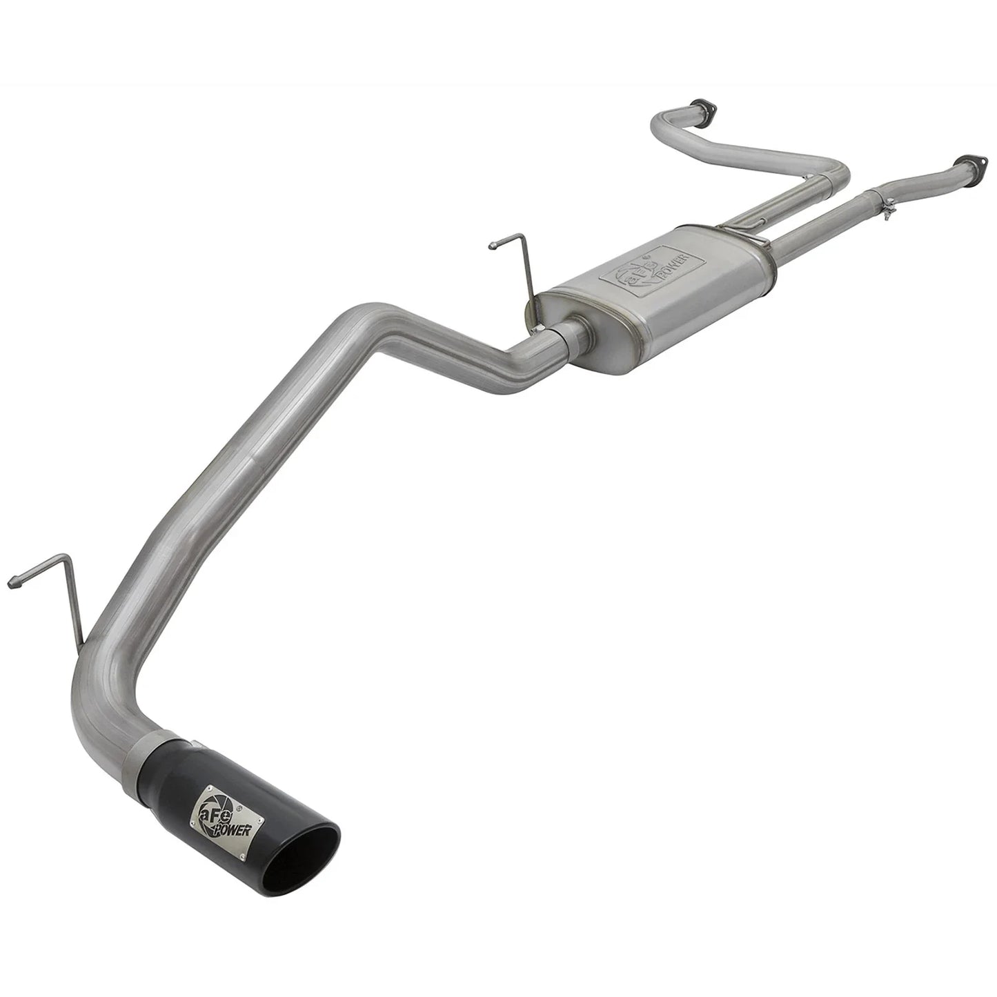 aFe MACHForce XP 2.5in Cat-Back Exhaust System w/ Black Tip Nissan Frontier 17-19 V8-5.6L