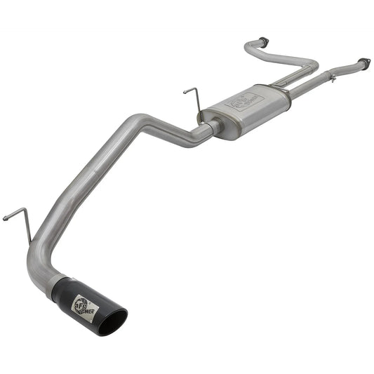 aFe MACHForce XP 2.5in Cat-Back Exhaust System w/ Black Tip Nissan Frontier 17-19 V8-5.6L