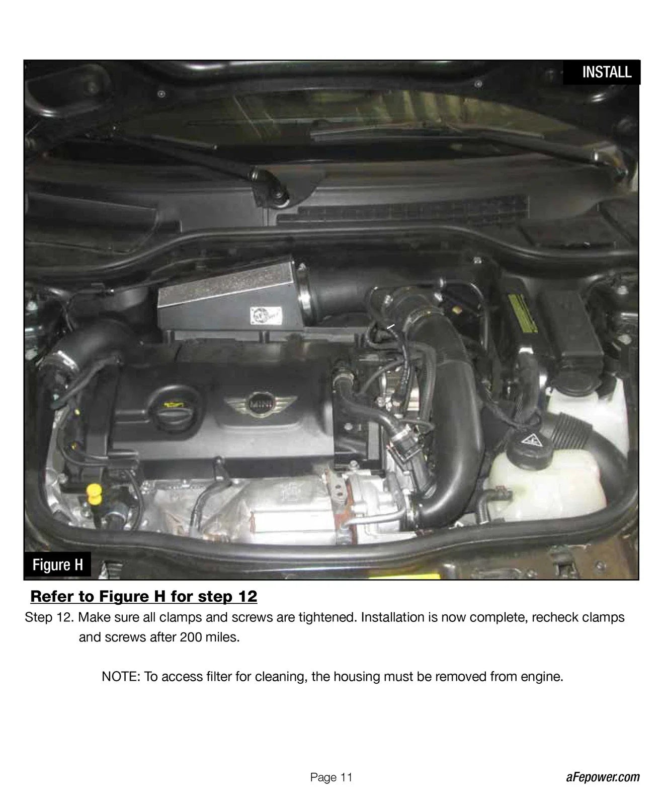aFe MagnumFORCE Intakes Stage-2 Pro Dry S 10-15 Mini Cooper Countryman S 1.6L (T)