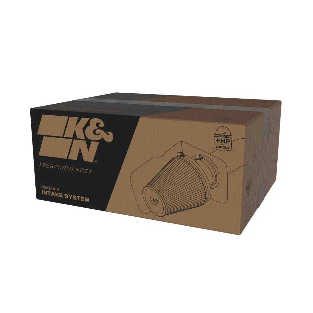K&N Performance Intake Kit TYPHOON; HONDA FIT L4-1.5L, (SILVER) 07-08