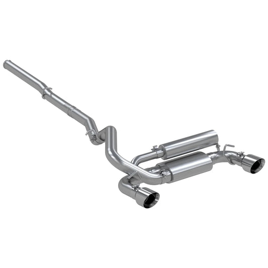 MBRP 2016+ Ford Focus RS 3in Dual Outlet Cat-Back Exhaust T409 SS
