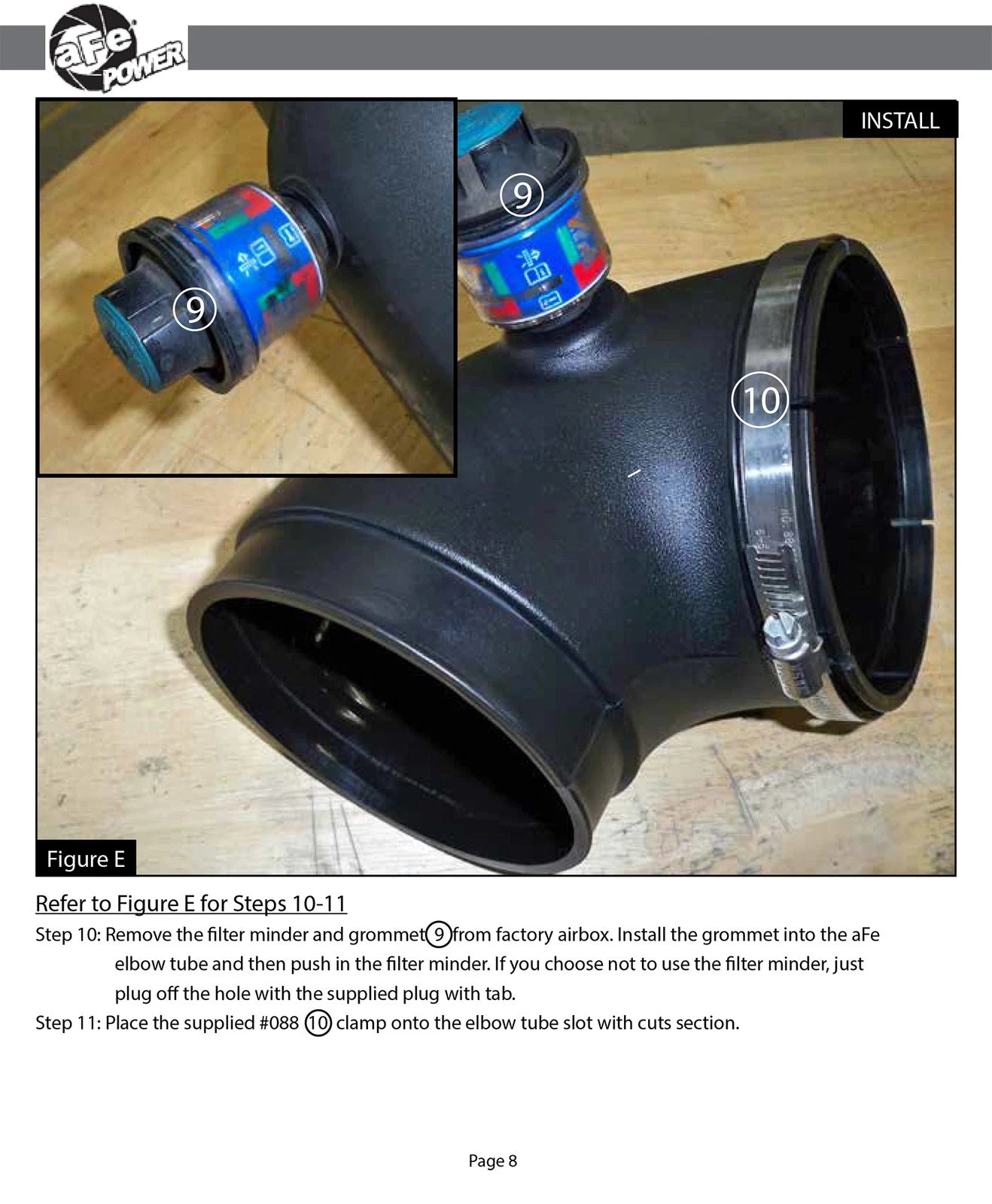 aFe Quantum Pro DRY S Cold Air Intake System 08-10 GM/Chevy Duramax V8-6.6L LMM - Dry