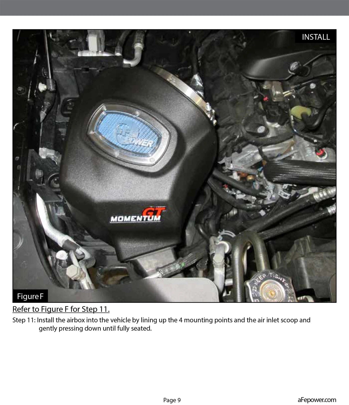 aFe Momentum GT Pro DRY S Intake System Red Edition 19-23 Dodge RAM 1500 V8-5.7L HEMI