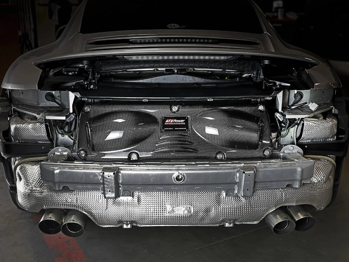 aFe Black Series Cold Air Intake 12-15 Porsche Carrera/Carrera S 3.4L/3.8L
