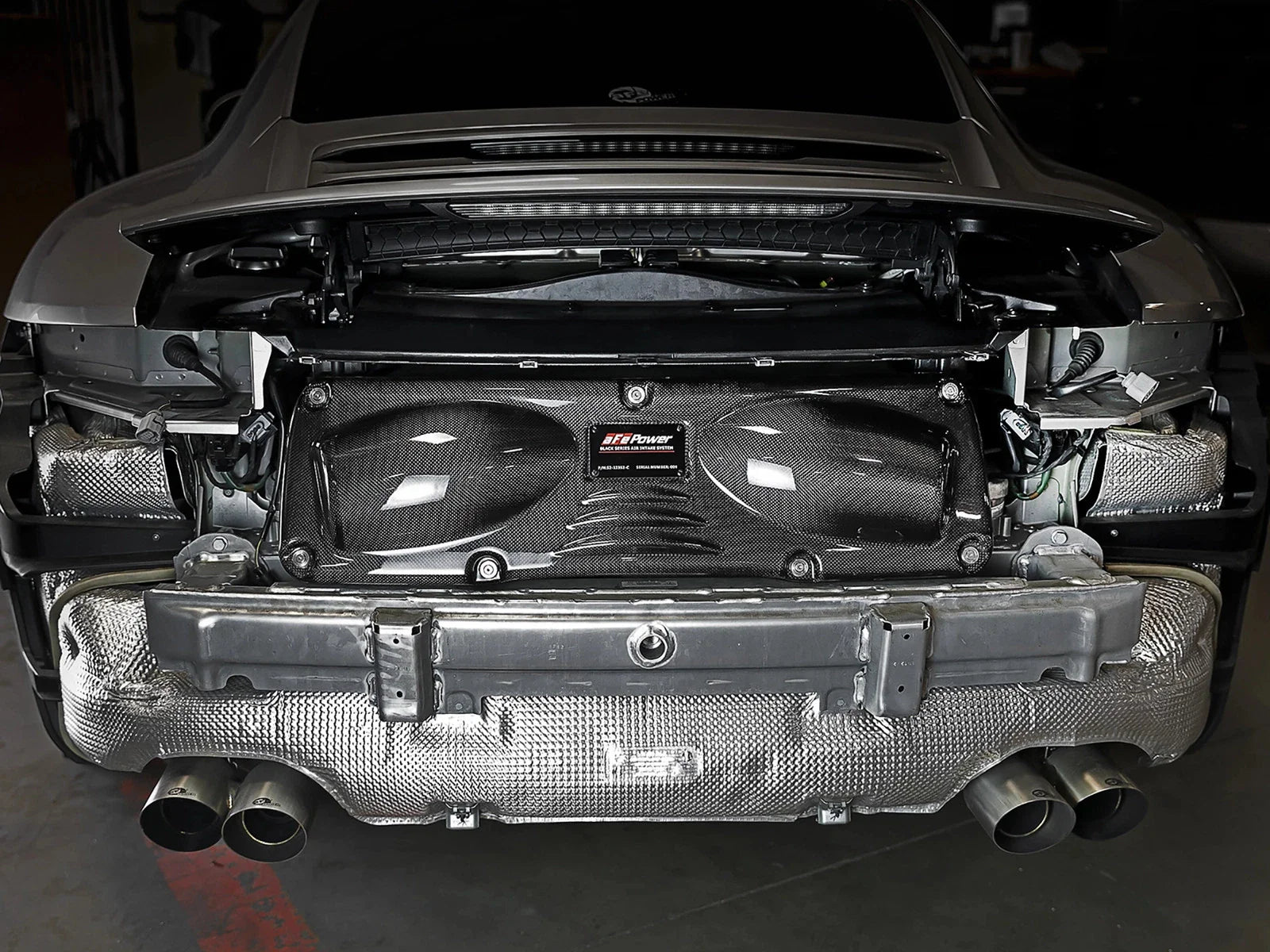 aFe Black Series Cold Air Intake 12-15 Porsche Carrera/Carrera S 3.4L/3.8L
