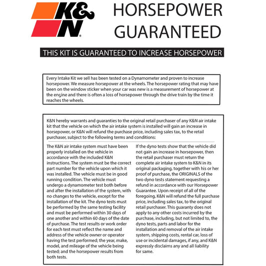 K&N 17-18 Chevrolet Colorado V6-3.6L F/I AirCharger Performance Intake